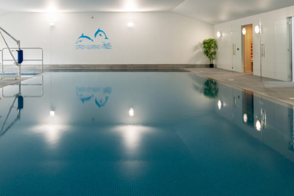Our beautiful swimming pool is so warm and inviting