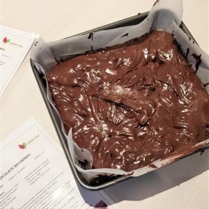 Brownie making for the children